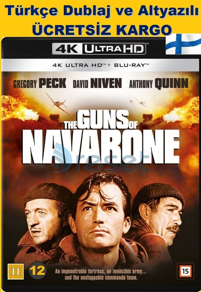 The Guns of Navarone 4K Ultra HD+Blu-Ray 2 Disk