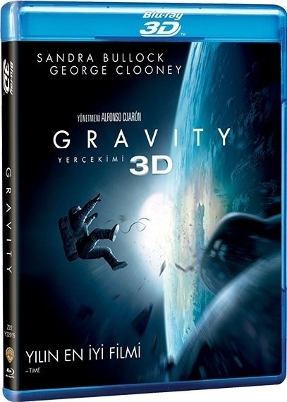 Gravity - Yerçekimi 3D Blu-Ray