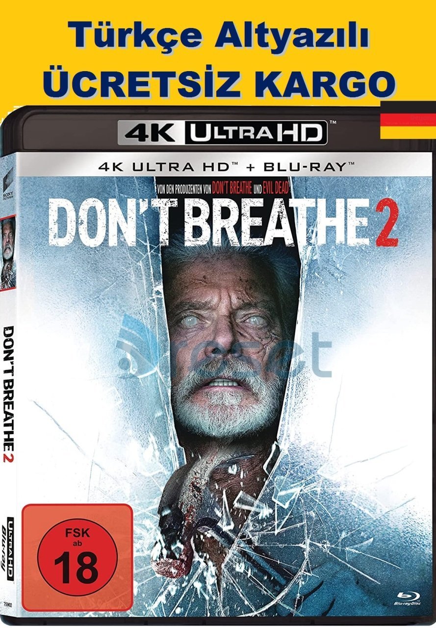 Don't Breathe 2 - Nefesini Tut 2 4K Ultra HD+Blu-Ray 2 Disk