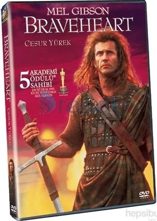 Braveheart - Cesur Yürek DVD TİGLON