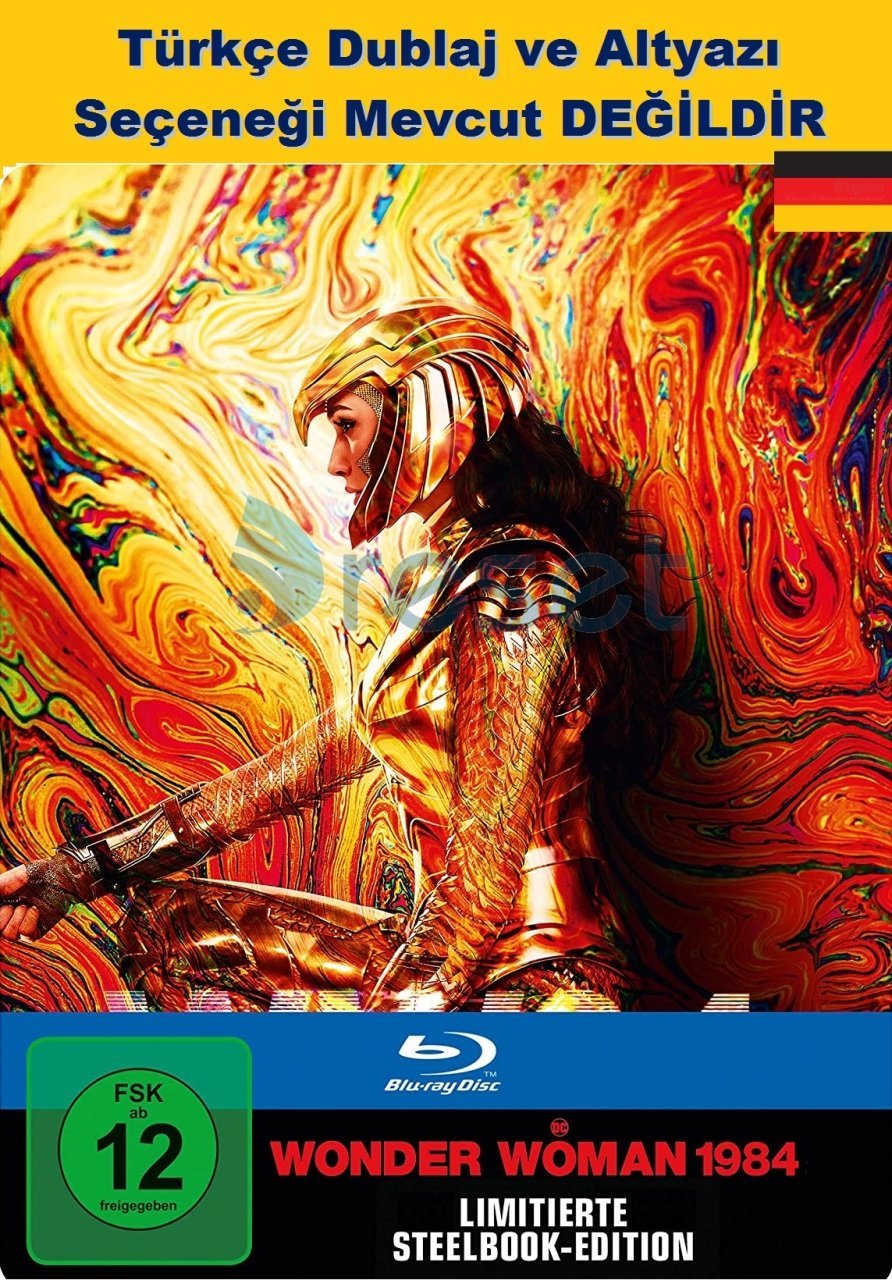 Wonder Woman 1984 Blu-Ray Steelbook
