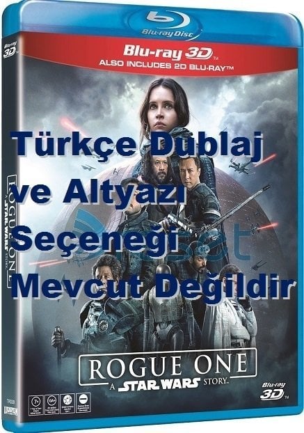 Rogue One A Star Wars Story  Bir Star Wars Hikayesi 3D+2D Blu-Ray