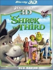 Shrek The Third - Shrek 3  3D Blu-Ray TİGLON