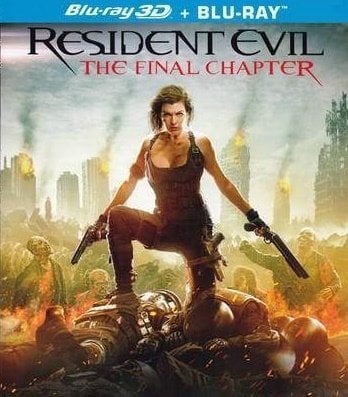 Resident Evil Son Bölüm 3D+2D Blu-Ray 2 Disk