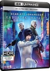 Ghost In The Shell  Kabuktaki Hayalet  4K Ultra HD+Blu-Ray 2 Disk