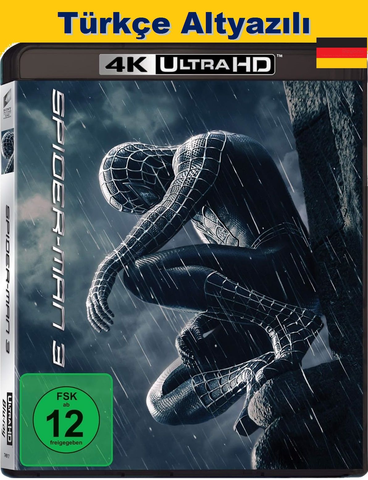 Spider Man 3 - Örümcek Adam 3 4K Ultra HD Tek Disk