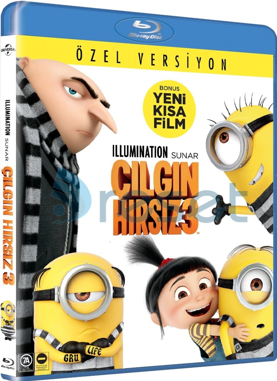 Despicable Me 3 - Çılgın Hırsı z 3 Blu-Ray