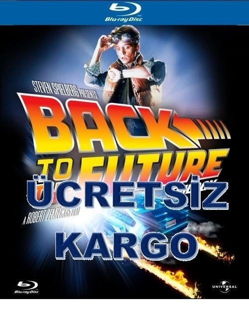 Back To The Future Trilogy - Geleceğe Dönüş Üçleme Blu-Ray 3 Film Yerli Baskı