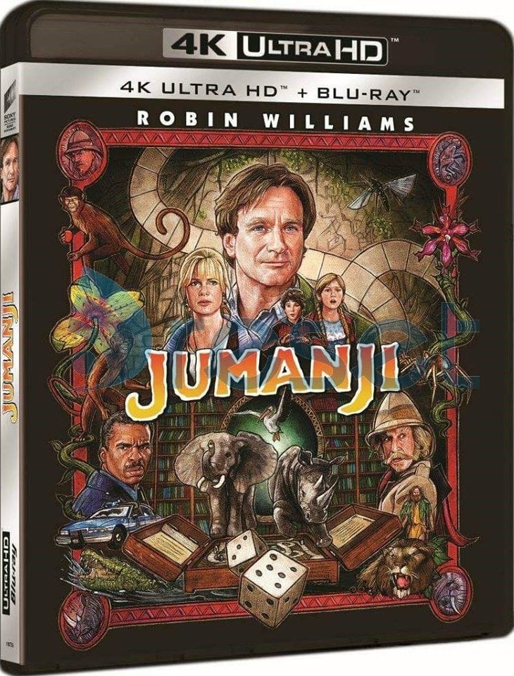 Jumanji 4K Ultra HD + Blu-Ray 2 Disk