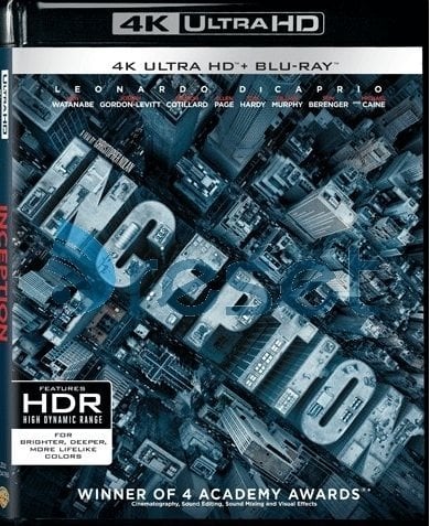 Inception - Başlangıç 4K Ultra HD+Blu-Ray 3 Disk