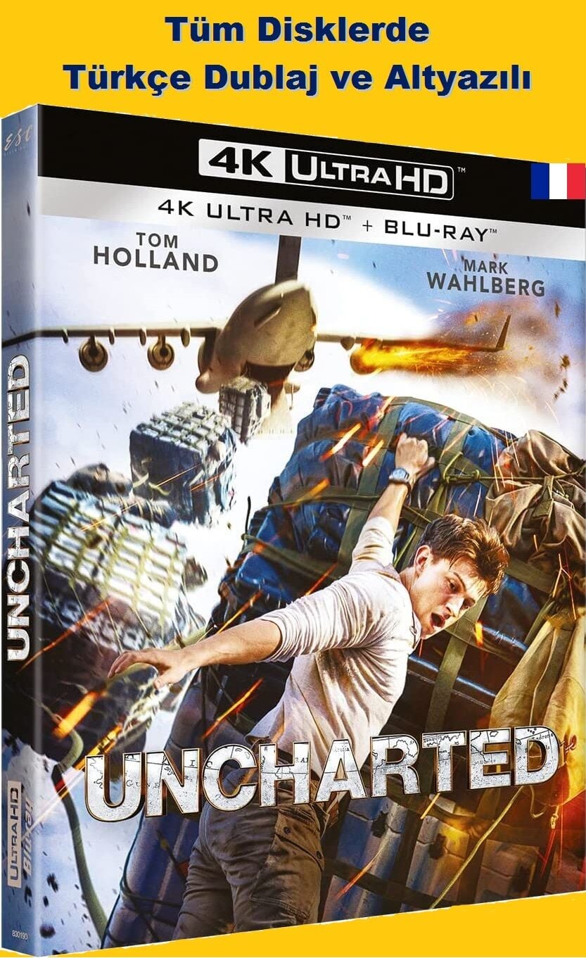 Uncharted 4K Ultra HD+Blu-Ray 2 Disk