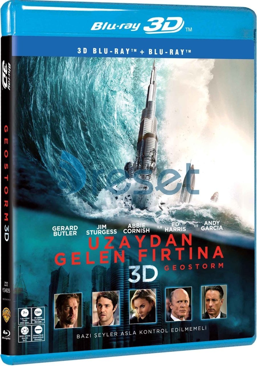Geostrom - Uzaydan Gelen Macera 3D+2D Blu-Ray 2 Disk