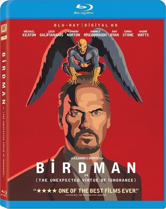 Birdman - Birdman Veya Cahilliğin Umulmayan Erdemi Blu-Ray