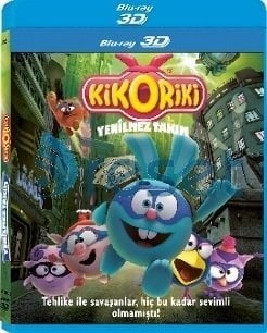 Kikoriki - Yenilmez Takım 3D Blu-Ray Tek Disk