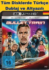 Bullet Train - Suikast Treni 4K Ultra HD+Blu-Ray 2 Disk