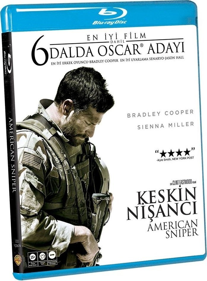 American Sniper - Keskin Nişanci Blu-Ray