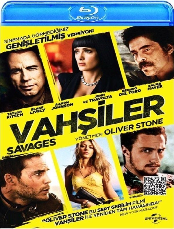 Savages - Vahşiler Blu-Ray