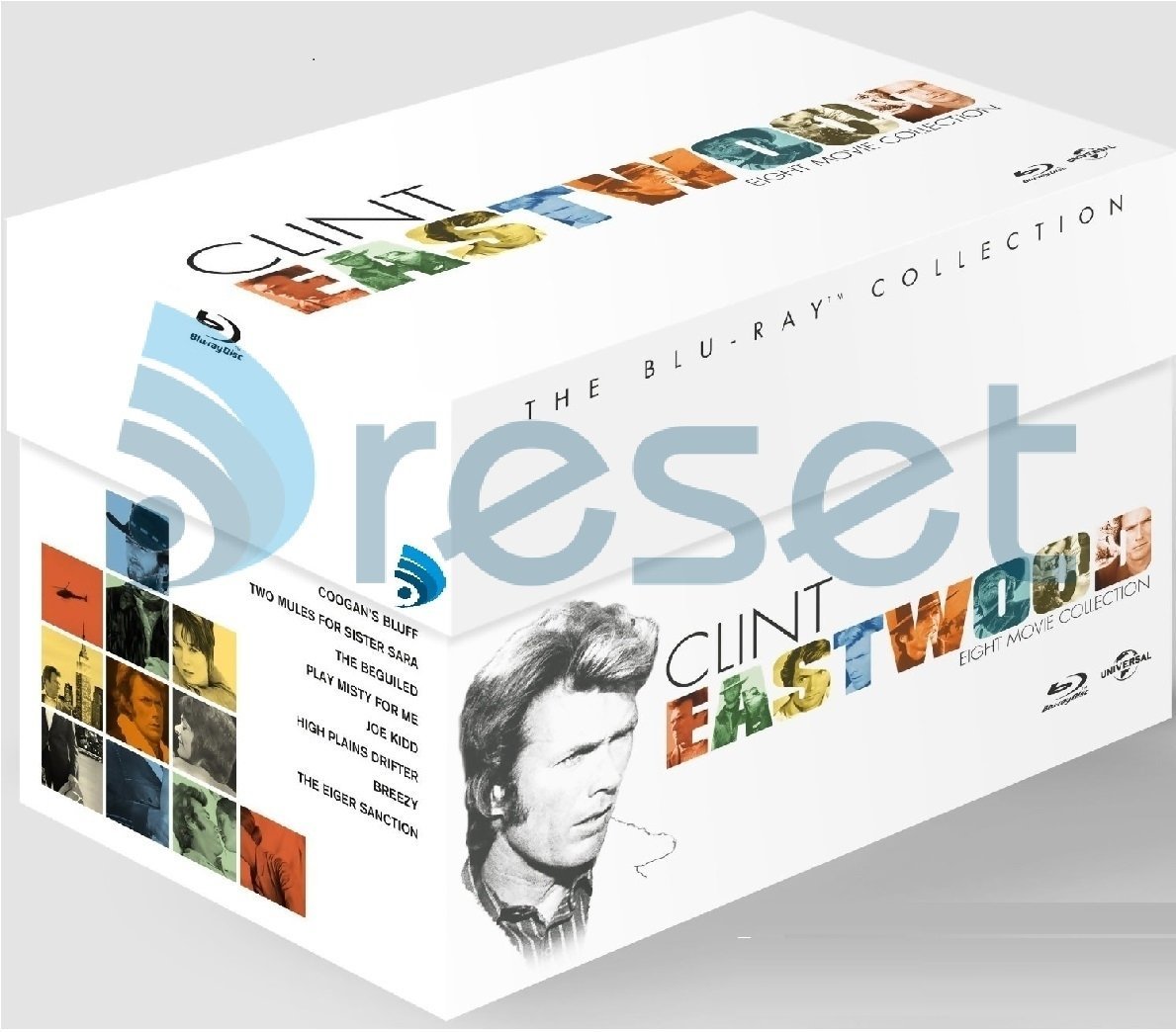 Clint Eastwood Yedi Film Kolleksiyonu Boxset Blu-Ray