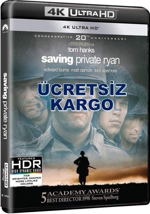 Saving Private Ryan - Er Ryan'ı Kurtarmak 4K Ultra HD Tek Disk