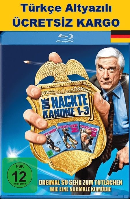 The Naked Gun Trilogy - Çıplak Silah Üçleme Blu-Ray 3 Disk
