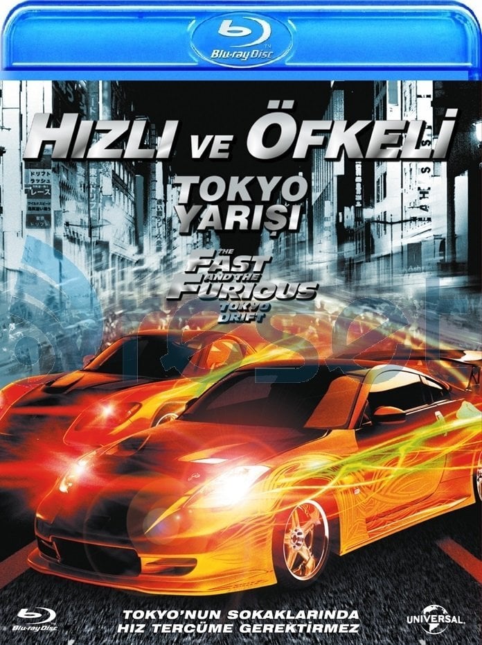 Fast and Furious:Tokyo Drift-Hızlı Ve Öfkeli:Tokyo Yarışı Blu-Ray