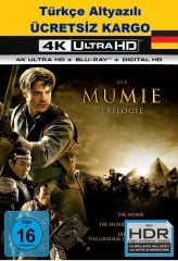 The Mummy Trilogy - Mumya Üçlemesi 4K Ultra HD+Blu-Ray 6 Disk