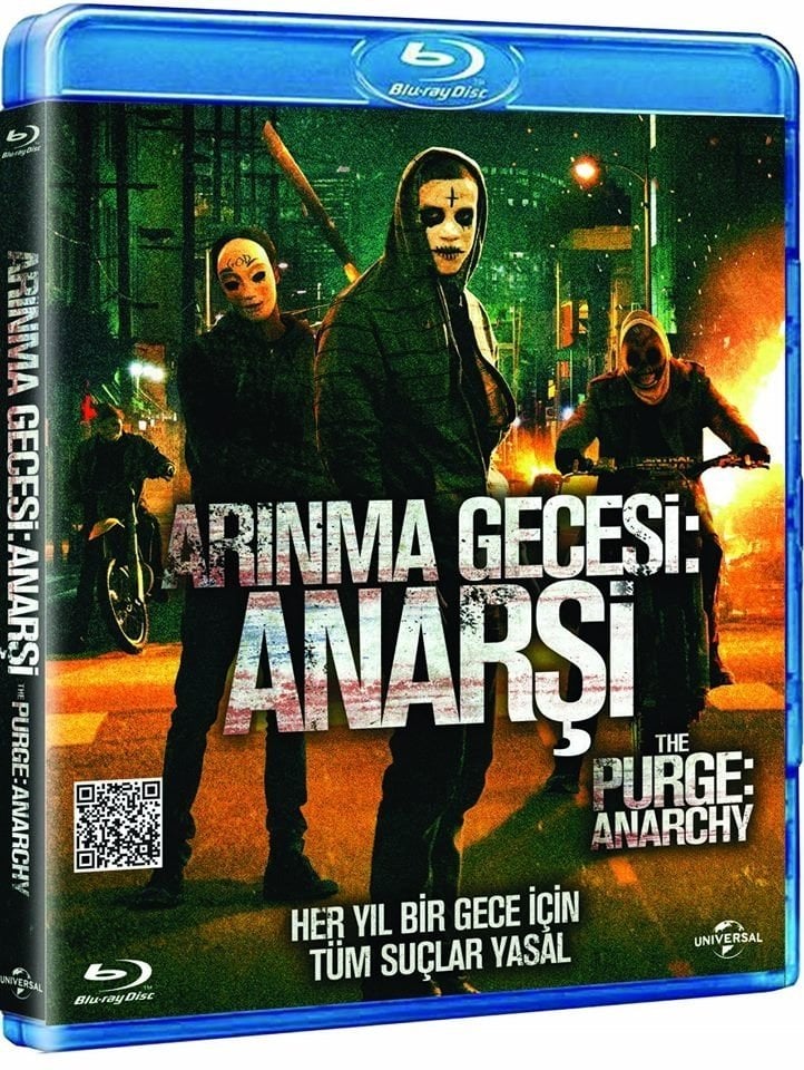 The Purge: Anarchy - Arınma Gecesi: Anarşi Blu-Ray