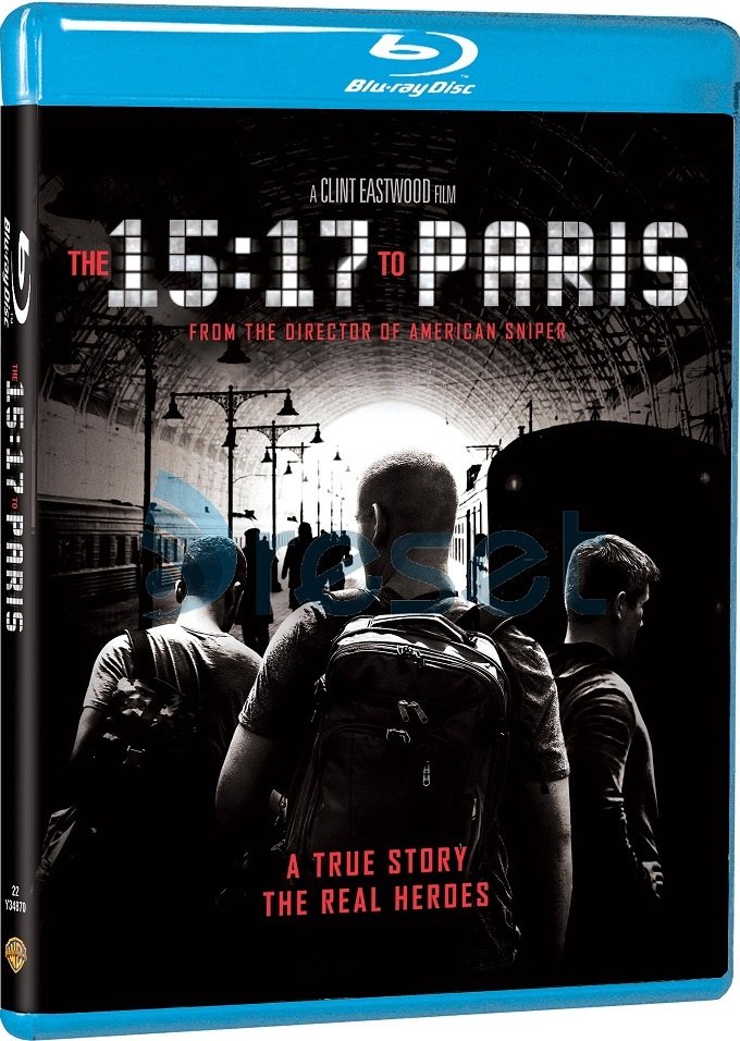 15:17 To Paris - 15:17 Paris Treni Blu-Ray
