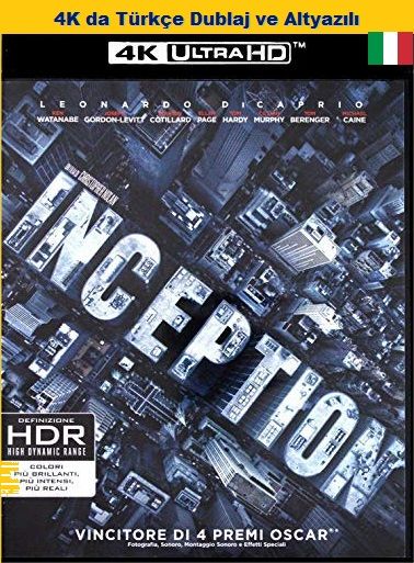 Inception - Başlangıç 4K Ultra HD+Blu-Ray 3 Disk