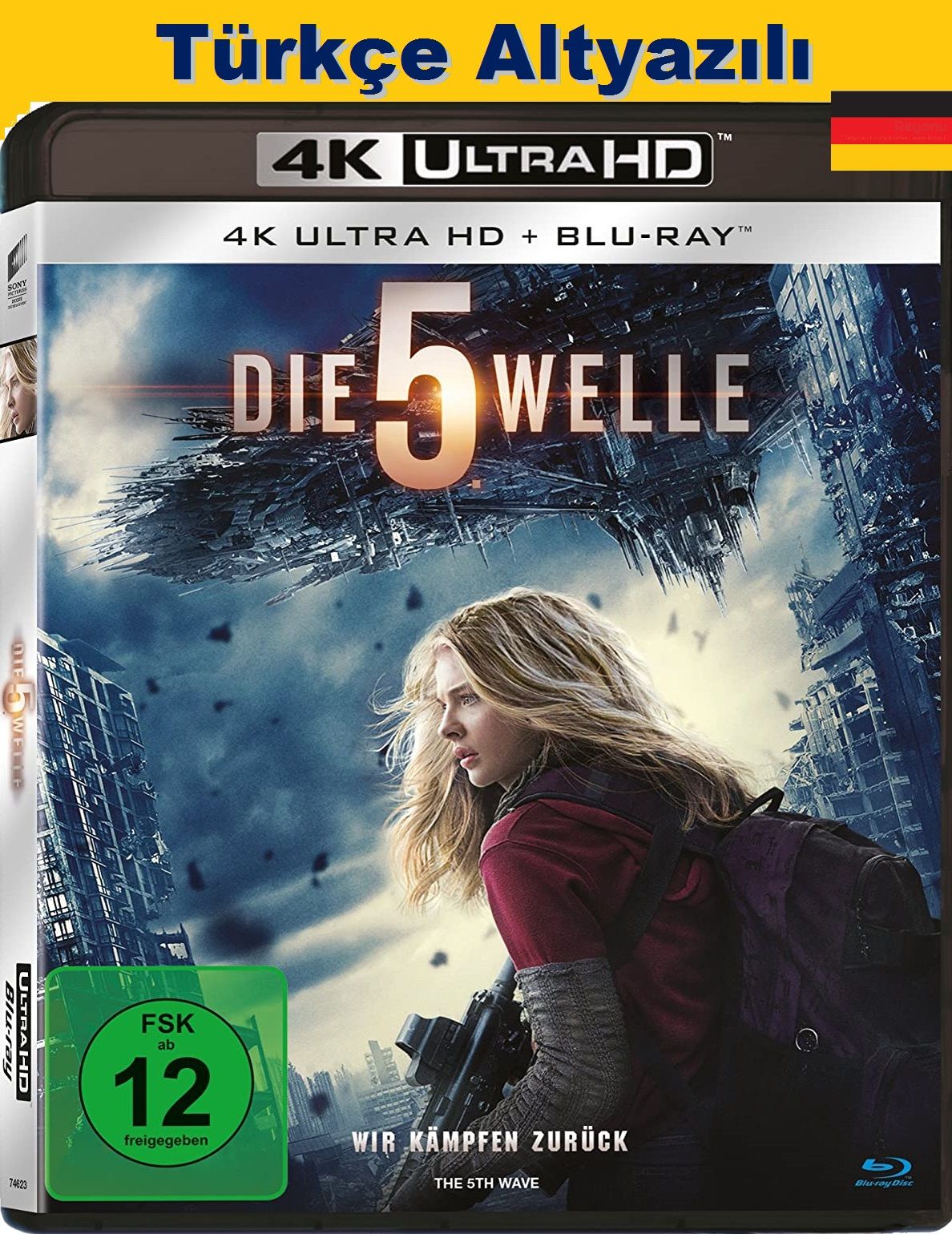 5th Wave - 5. Dalga 4K Ultra HD+Blu-Ray 2 Disk Karton Kılıflı
