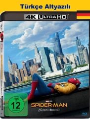 Spider-Man Homecoming Örümcek Adam Eve Dönüş 4K Ultra HD+Blu-Ray