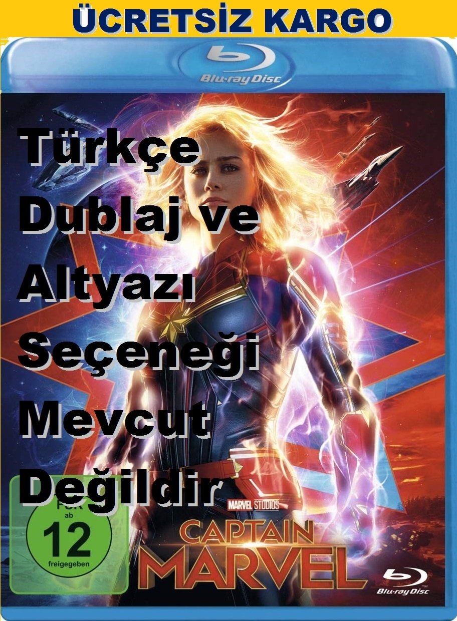Captain Marvel - Kaptan Marvel Blu-Ray