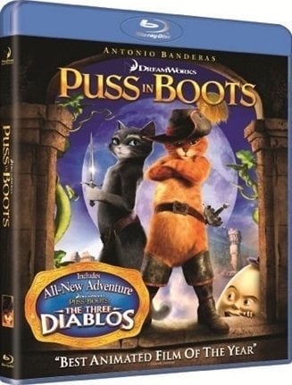 Puss In Boots - Çizmeli Kedi Blu-Ray