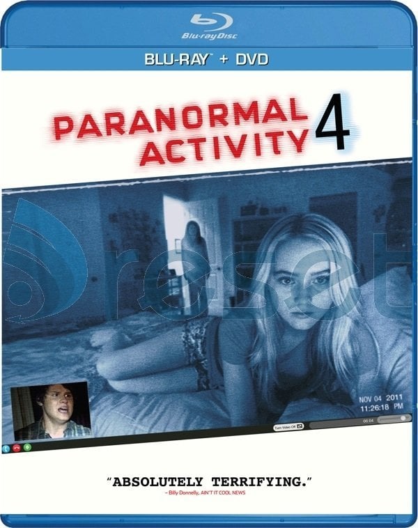 Paranormal Actıvity 4 Blu-Ray+DVD