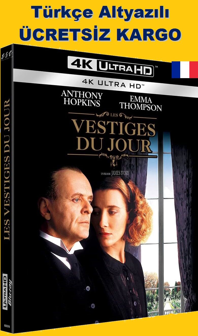The Remains of the Day - Günden Kalanlar 4K Ultra HD+Blu-Ray Tek Disk