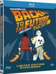 Back To The Future: 30th Anniversary Trilogy Steelbook Blu-Ray