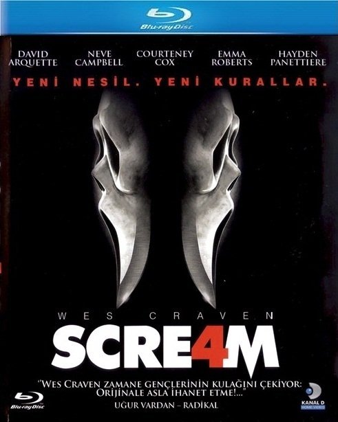 Scre4m - Çığlık 4  Blu-Ray