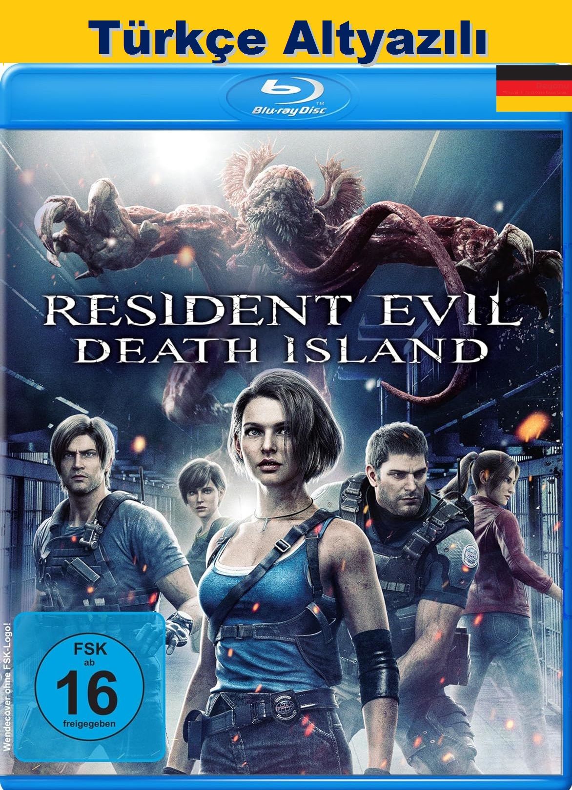 Resident Evil Death Island Blu-Ray