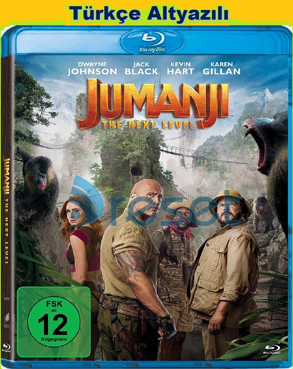 Jumanji  The Next Level - Jumanji Yeni Seviye Blu-Ray