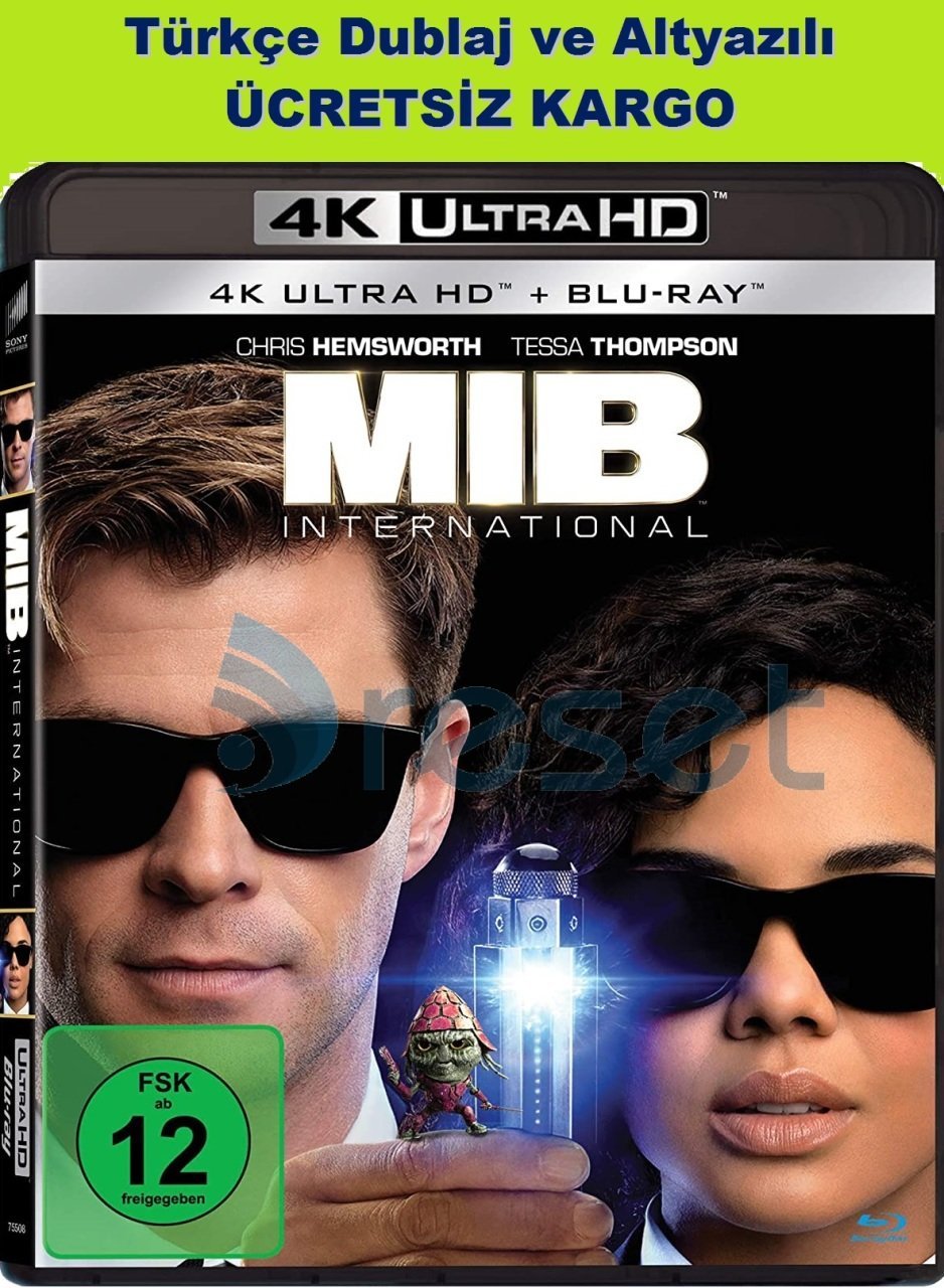 Men in Black International - Siyah Giyen Adamlar Global Tehdit 4K Ultra HD+Blu-Ray 2 Disk