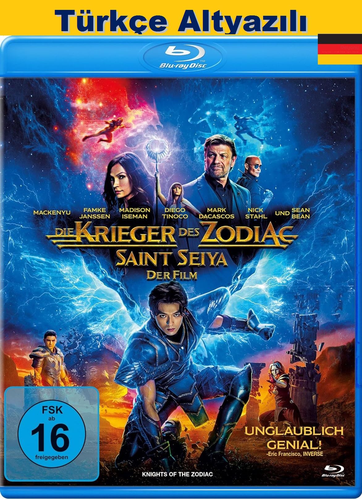 Knights Of The Zodiac Blu-Ray