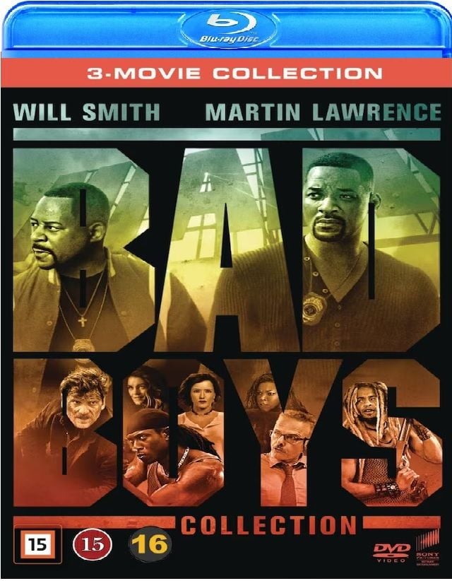 Bad Boys 1-3 Trilogy Blu-Ray 3 Disk