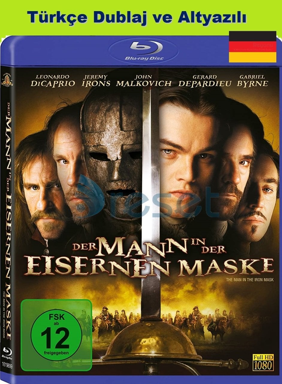 Man In The Iron Mask - Demir Maskeli Adam Blu-Ray