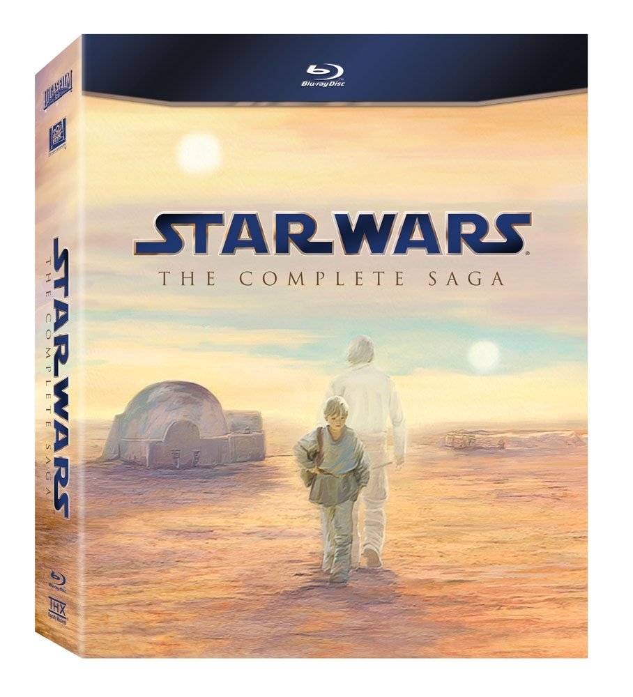 Star Wars The Complete Saga  Blu-Ray Tiglon Orijinal Ambalajında