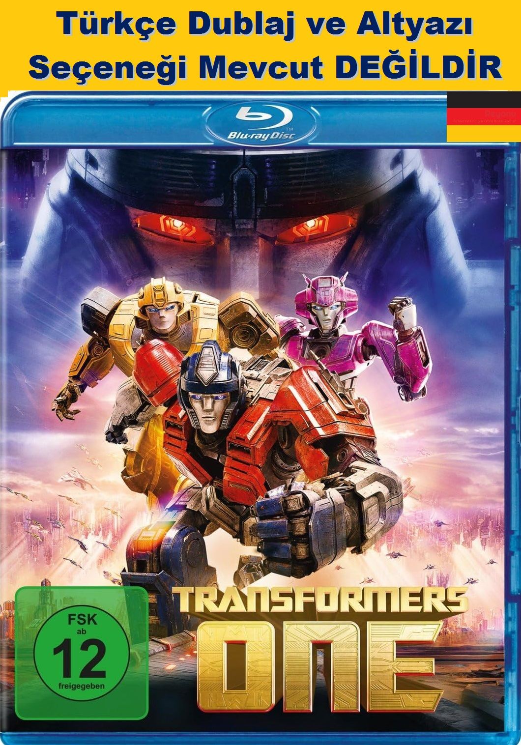Transformers One Blu-Ray