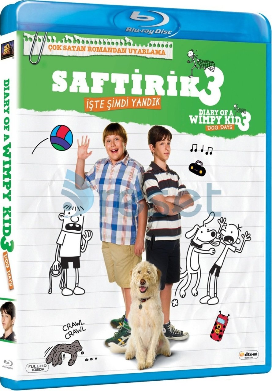 Diary Of A Wimpy Kid Saftirik 3 İşte Şimdi Yandik Blu-Ray TİGLON