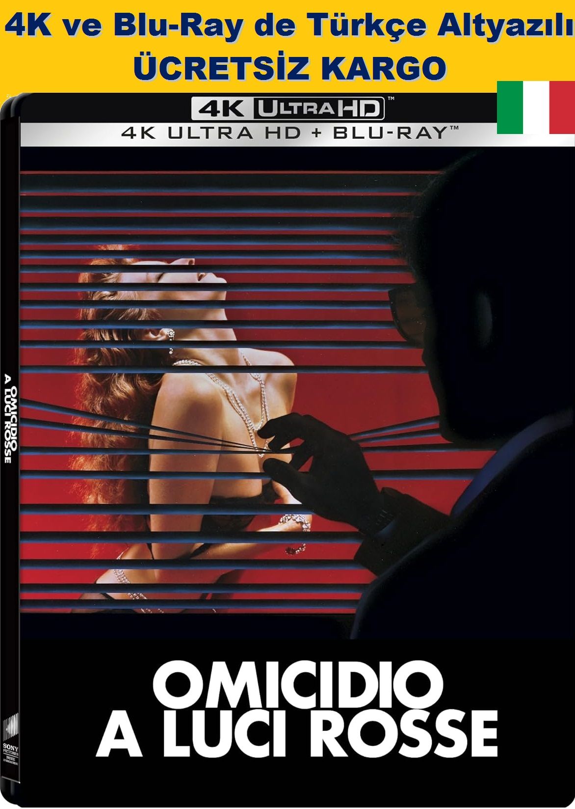 Body Double 4K Ultra HD+Blu-Ray Steelbook 2 Disk