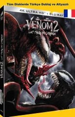 Venom 2 Let There Be Carnage - Venom Zehirli Öfke 2  4K Ultra HD+Blu-Ray 2 Disk