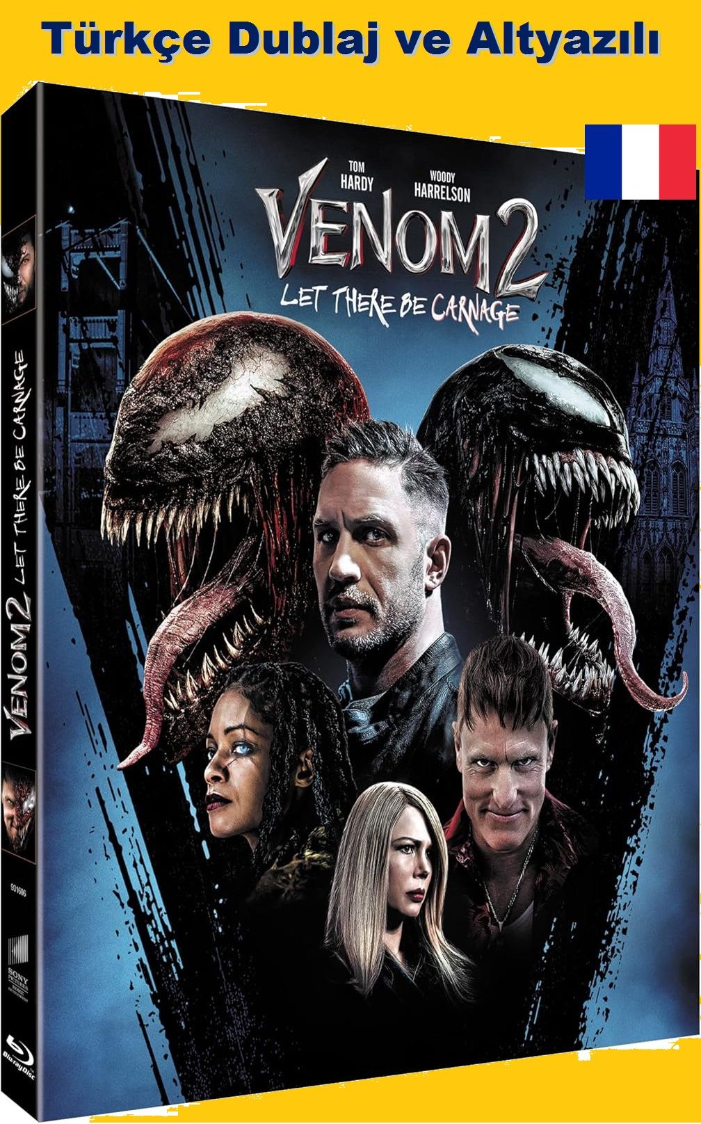 Venom 2 Let There Be Carnage - Venom Zehirli Öfke 2 Blu-Ray