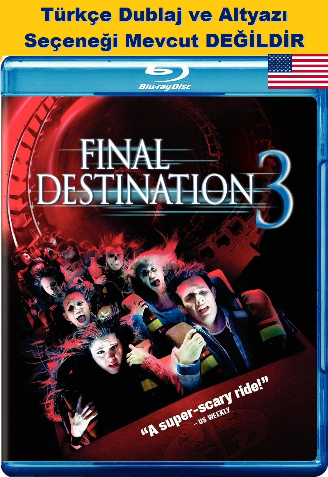 Final Destination 3 - Son Durak 3 Blu-Ray (A Bölge)